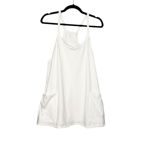 Free People FP Movement S Hot Shot mini dress white NWOT - Picture 6 of 10
